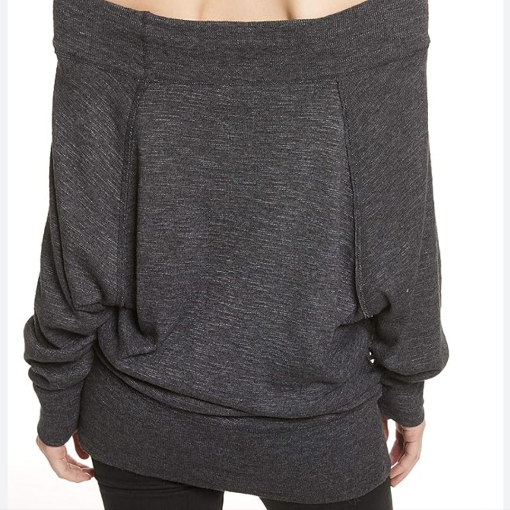We the free from Free people off shoulder sweatshirt - Picture 2 of 6